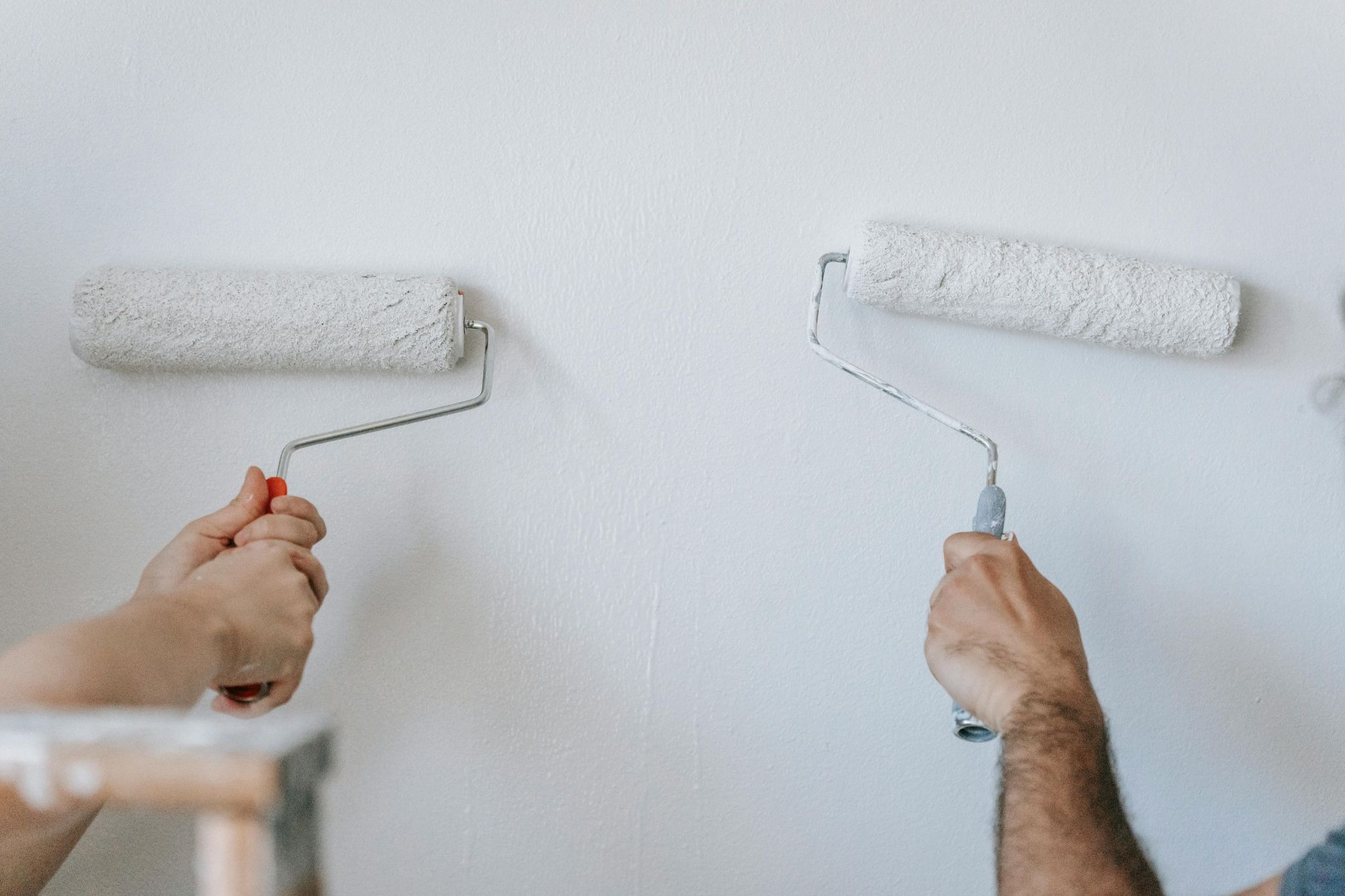 painting wall white